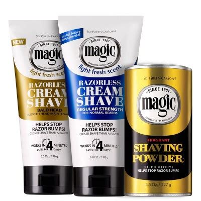 Magic ralorless shaving pwoer